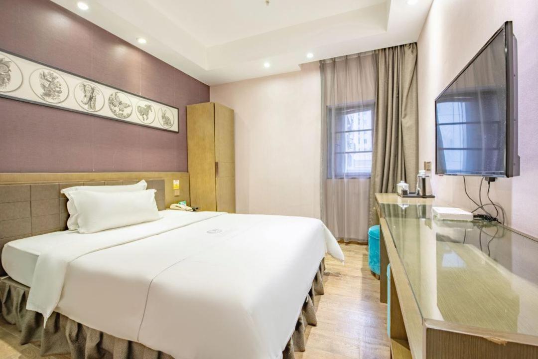 Lnsail Hotel Shenzhen Luohu Port Railway Station Exteriör bild