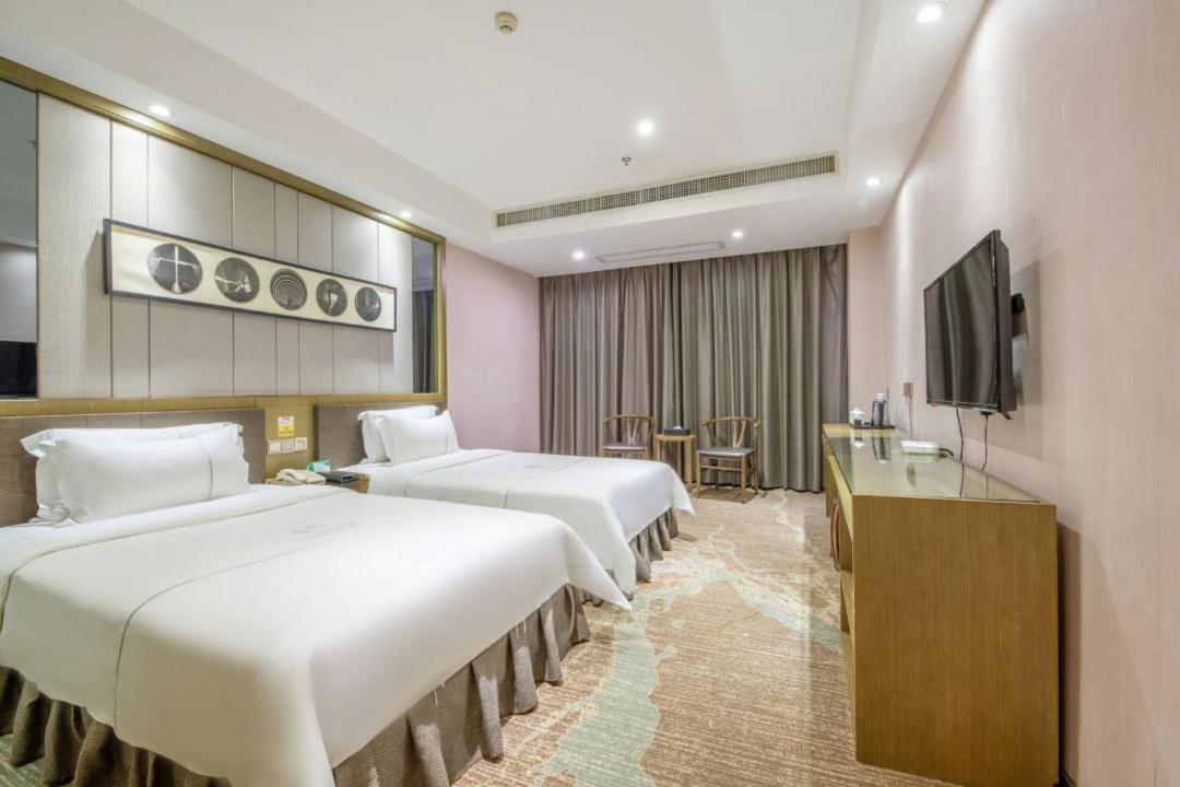 Lnsail Hotel Shenzhen Luohu Port Railway Station Exteriör bild