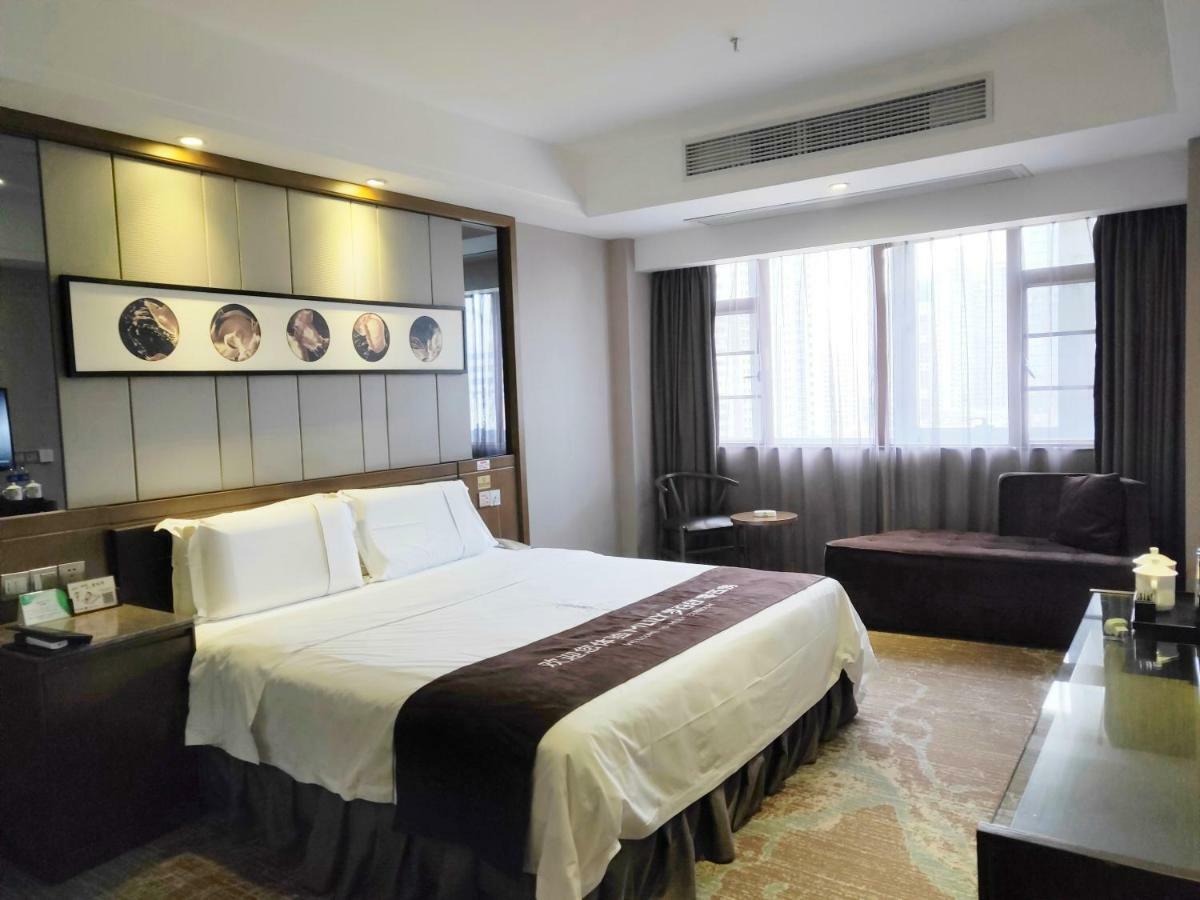 Lnsail Hotel Shenzhen Luohu Port Railway Station Exteriör bild