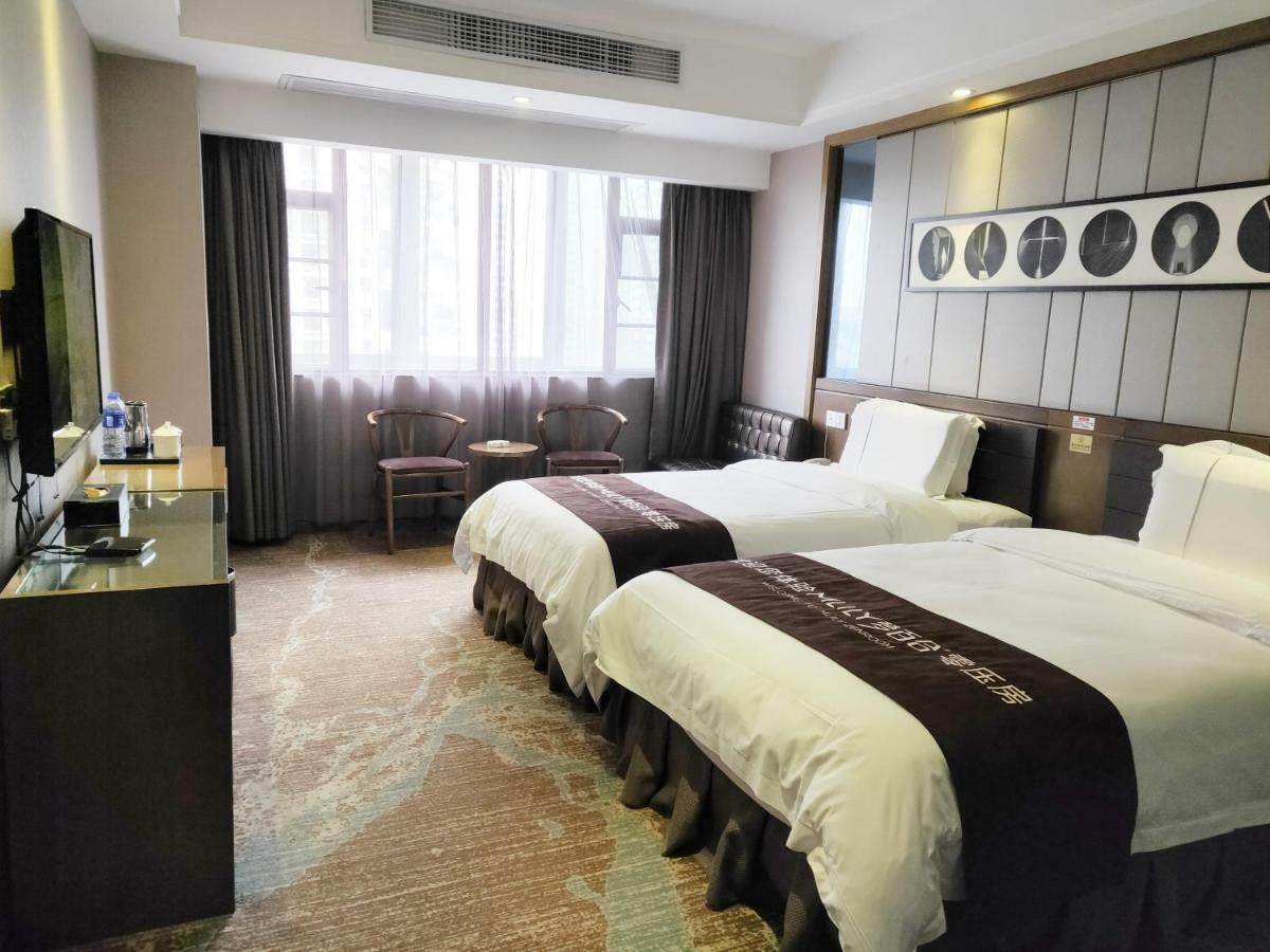Lnsail Hotel Shenzhen Luohu Port Railway Station Exteriör bild